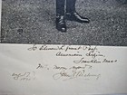General John J  Pershing Inscribed   Signed Black   White Photograph  Excellent 