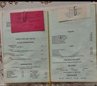 Vintage Salvatore s Restaurant Menu Boston Rd   Springfield  Ma