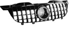 Black Gtr Front Bumper Grille Grill For Mercedes Benz W906 Sprinter 2009-2013