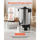 Uimoso Commercial Coffee Urn 30 Cup  152oz  Hot Drink Dispenser For Events