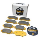 Cfmoto Cforce 600 800 1000 2019-2025 Ridge Rider Rotor And Ceramic Brake Pad Kit