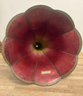 Cylinder Phonograph Morning Glory Sunburst Horn Babson Bro   s