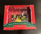 Looney Tunes Marvin The Martian K-9 Holding On Christmas Ornament 2000