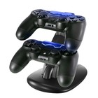 Dual Usb Charger Led Station Dock Fast Charging Stand For Sony Ps4 Controller