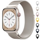 Milanese Loop Band For Apple Watch 38mm-49mm - Adjustable Magnetic Metal Strap F