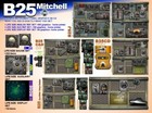 B25 Mitchell Cockpit Instrument Panel Cdkit