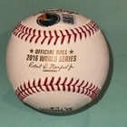 Joe Maddon  cubs  Signed Official 2016 World Series Baseball Beckett W  Insc