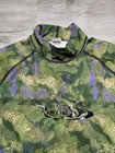 Riffe Covi-tek Camo Rash Guard Shirt Size Adult Small Slim Fit Long Sleeve