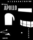 Williams Apollo Pinball Machine Drop In Replacement Backglass