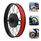 26  Fat Tire Electric Bicycle Motor E-bike Rear Wheel Lcd Conversion Kit 48v 1kw