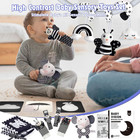 Black And White Sensory Toys For Babies montessori Toys For Babies high Contrast