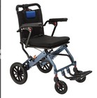 Garvee Transfer Wheelchair Foldable Swing Away Legrest Adj Footrests Dh01413