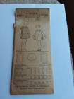 Antique Sewing Pattern  4954 Little Girl s Dress-1925