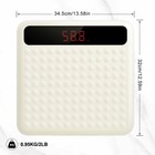 Digital Body Weight Scale Bathroom Scale W backlight Lcd Display 400 Lbs White