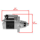 Caltric Starter Motor For Briggs   Stratton 84006533 845761