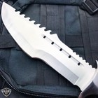 14  Full Tang Tactical Tracker Hunting Rambo Fixed Blade Camping Bowie Knife