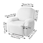 Home Elastic Recliner Sofa Protector Chair Couch Slipcover Armchair Cover Solid   