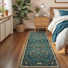 Geometric Bohemian Area Rug Washable Non Slip Living Dining Room Nursery