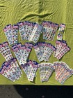 Lot 60  Vintage New 2 Brands Of 90s y2k Sticker Holographic Glory Creations otc
