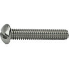 6-32 Round Head Machine Screws Slotted Drive Stainless Steel All Lengths