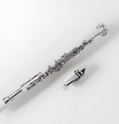 Antique Circa 1940s Cundy-bettoney Three Star Metal Clarinet With Case