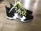 Under Armour Shoes Youth 6 6y Football Cleats Black White 1286601 001