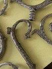 Lot Of 8 Vintage Brass Chandelier Arms Parts  Made In Spain