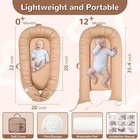 Baby Lounger  Snuggle Me Lounger  Portable Baby Nest Breathable   Soft  100     