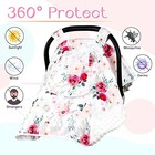 Car Seat Covers For Babies Girl  Winter Carseat Seat Cover For Newborns  Floral