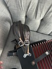 Hohner Panther F bb ediatonic Accordion 31 12 Keys Black silver W  Harness Strap