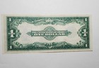 1923  1 Silver Certificate Horse Blanket Blue Seal Large Size Note Crisp Au  unc