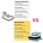 Htvront Auto Heat Press Machine 15 x15  T-shirt Sublimation Transfer Free Gift