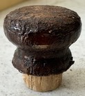 Antique 1894 Singer Treadle Sewing Machine Cabinet Oak Drawer Pull  s  3 4   