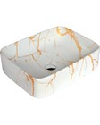 Mlf 19 x15 x6  Designer Ceramic Countertop Vessel Sink For Bathrooms - Artiz Ser