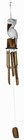 Hand Carved Bamboo Wood Pelican Nautical Wind Chime Tiki Garden Home Pool Patio