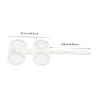 4pcs Optical Optometry Flip Trial Lens Flipper Handle Kit For Confirmation Test