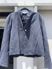 Civil War Confederate Jacket Military Medium Blue  Waterbury Button