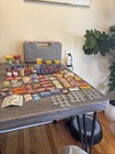 Zuru Mini Brands Lot Of 110  With 2 Shopping Carts  Shelf  And Play Coins