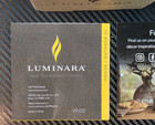 Luminara Real Flame Effect Candle Led Candle Pillar   V9-03