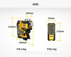 Dewalt Dcle34035n 20v Remote Control 3x360 Green Laser Level Bare Tool Fedex