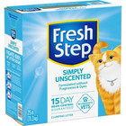 Fresh Step - Simply Unscented Litter - Clumping Cat Litter - 25lbs