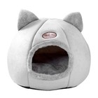 Bed Cat Dog House Pet Sleeping Round Bag Cushion Winter Warm Pets Soft Mat Kenel