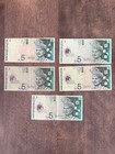  553  Malaysian Ringgit   1  18   5  5   10  19   20  6   50  4  - Various Years