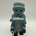 Rare 1956 Nomura  t n   Zoomer Ratchet Robot-blue Tin Toy-made In Japan-og Wrech