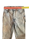 Vtg Acid Washed Jeans 1980   s Traffic Blue Stone Size 11 12  28x30  Distressed