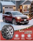Snow-chains Auto Fixing-emergency-passenger Car And Suv - Set Of 2  xm-110 