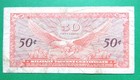 50 Cents Military Payment Certificate - Series 40