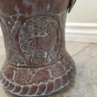 Antique Engraved Islamic Jug Middle Eastern Bucket Pot  Pitcher Copper Handmade