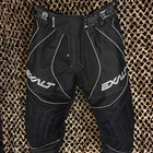 New Exalt Paintball T4 Padded Tournament Pants - Black gray - X-large