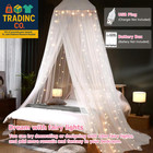 Bed Canopy With Lights  Bed Canopy For Girls Princess With Luminous Stars  Canop